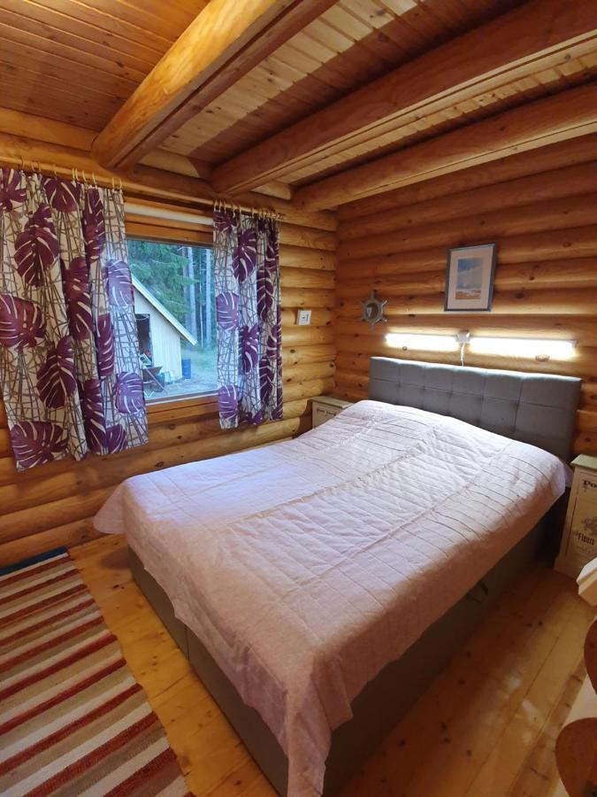 Viihtyisae Hirsimoekki Jaerven Rannalla Siikainen Buitenkant foto